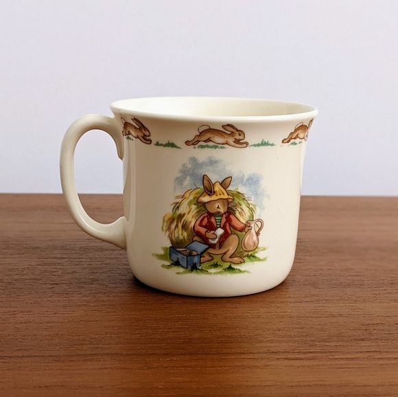 🇬🇧 Vintage Bunnykins 3 Piece Children's Dinnerware Set Made In England - Picture 4 of 11